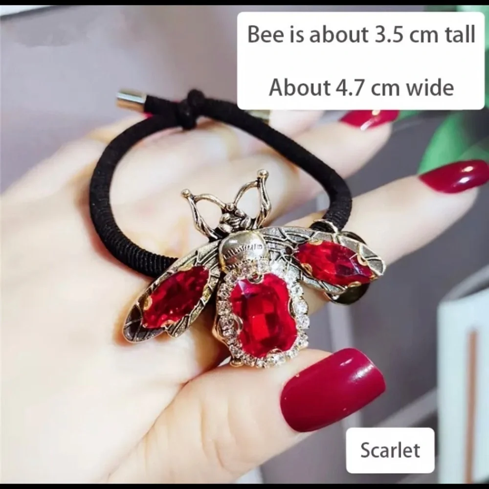 Bee Hair tie Medium stretch embellished